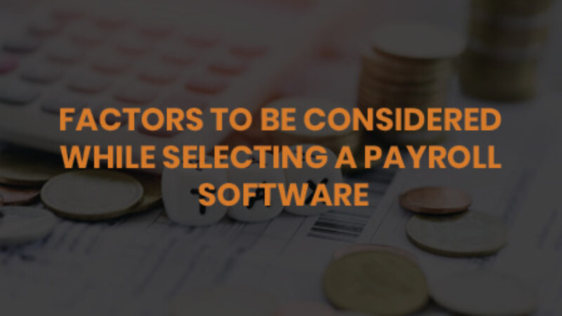 factors about payroll software