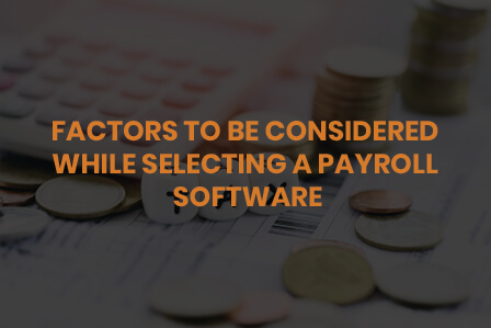 factors about payroll software